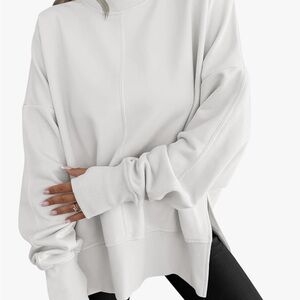 Amazon Women's White Sweatshirt